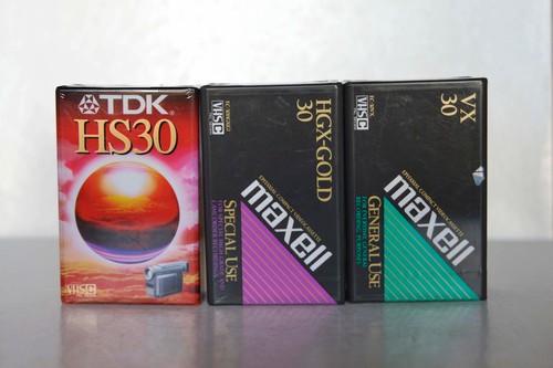Cassette tape vhsc tdk - tape,
