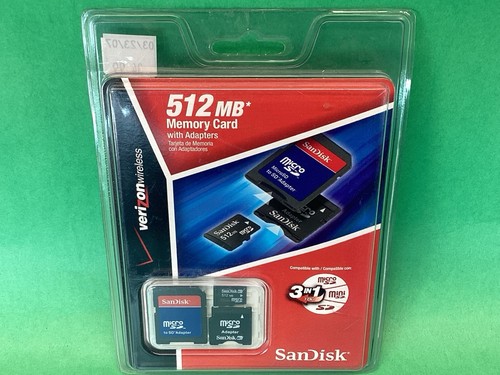 Microsd vintage sandisk - sandisk, 512mb