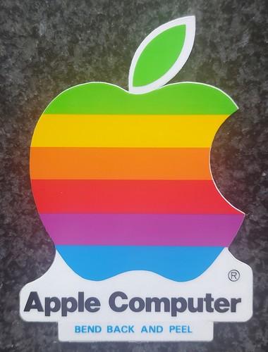 Adesivo sticker apple - adesivo,