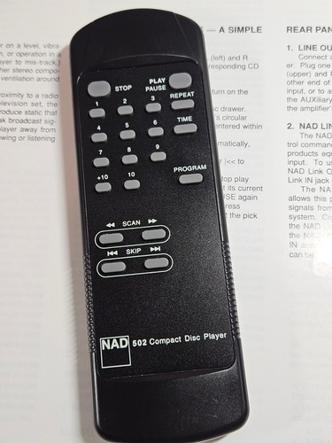 Nad 502 lettore telecomando - 502, cd
