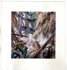 Famiglia Cristiana - Severino Baraldi - Illustrazione Originale  - 1996