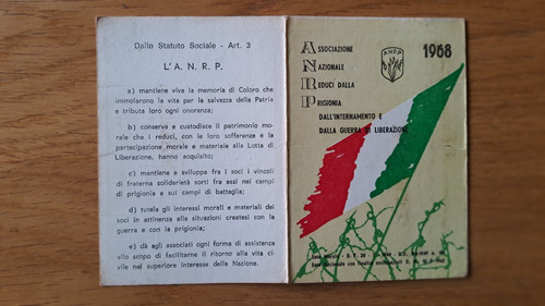 Tessera associazione nazionale - tessera,