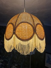 Vintage Lampshade Woven