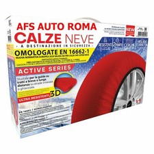 CALZE DA NEVE 195/55-16 OMOLOGATE EN 16662-1 SOSTITUISCONO LE CATENE DA NEVE M