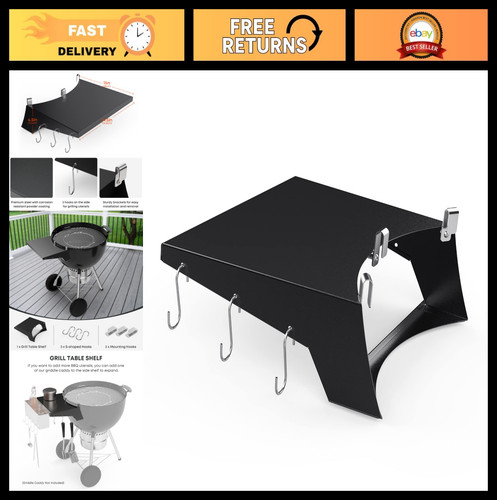 Grill side table for - side, 22"