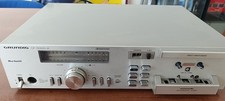 Lettore Stereo Cassette Deck  Grundig CF5000-2 Argento Hifi Vintage