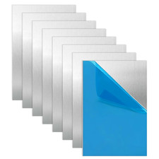 8 Fogli Lamiera Alluminio