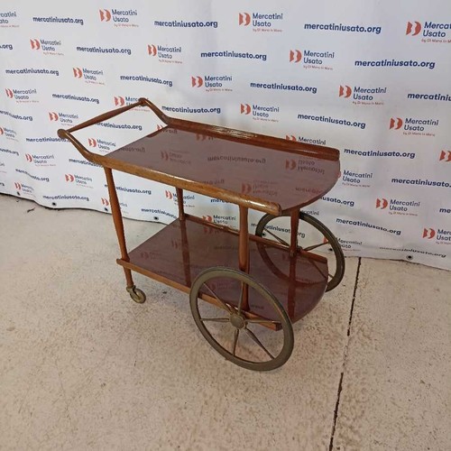 Carrello bar vintage ruote - carrello,