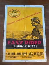 O,MANIFESTO,poster 2F,,EASY RIDER MOTO CHOPPER,NICHOLSON FONDA HOPPER HIPPY CAR
