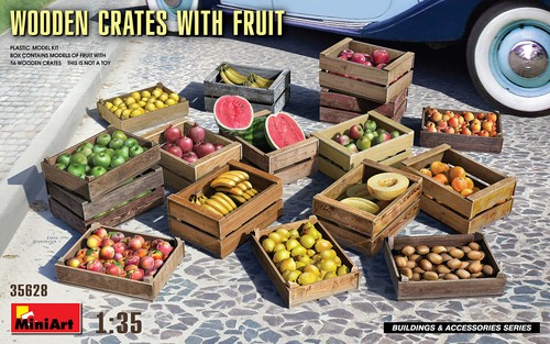 Miniart kit wooden - miniart,