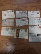 Lotto 10 Cartoline Postali regno d'Italia 