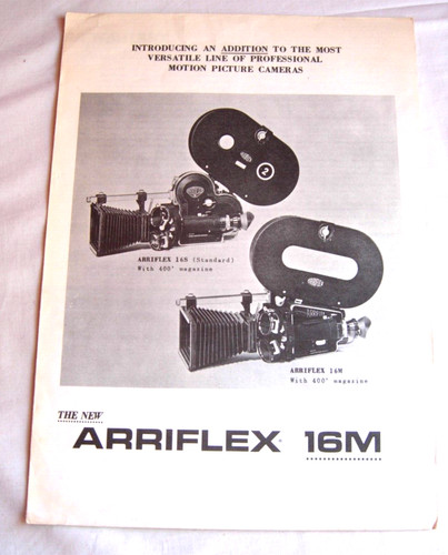 Arriflex camera almost - 16, camera;