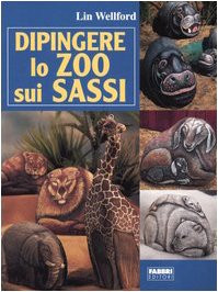 Dipingere zoo sui sassi - lo,
