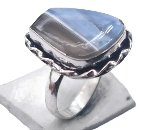 Anello owyhee opale pietra - owyhee,