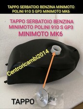 TAPPO SERBATOIO BENZINA PER MINIMOTO POLINI 910 S GP3 REVERSE MINIMOTO MK6 NUOVO