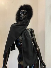 SCIARPA cappuccio in PELLICCIA