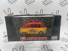 " FIAT 600 MULTIPLA 1956 HOBBY MODEL EXPO NOVEGRO " S99/27 BRUMM 1/43