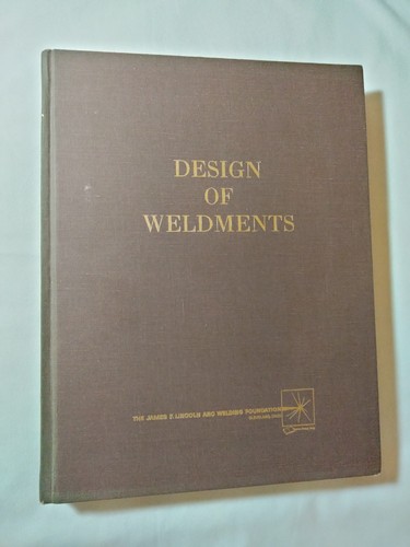 Design weldments 1976 by - design, of