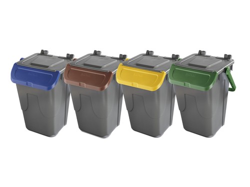 Set bidoni raccolta - set, 2