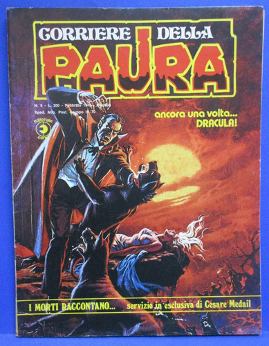Corriere della paura dracula - corriere,