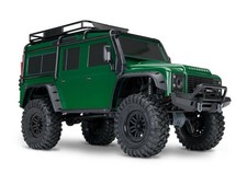 Traxxas TRX-4 LR Defender 4x4 verde RTR Crawler Clipless Brushed senza batter...