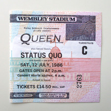 Queen 1986 Wembley Concert