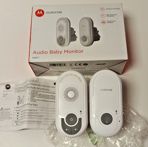 Motorola audio baby monitor - audio,