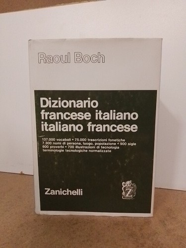 Dizionario francese boch - francese,