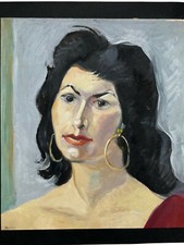 PORTRAIT FEMME Peinture GINO