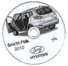 Hyundai Santa Fe 2010 manuale officina - repair manual
