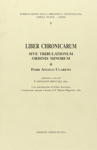 Libri angelo clareno - clareno,