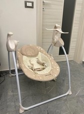 Aziamor Sogni D'oro Pocket Altalena 3 IN 1 Sdraietta A Dondolo Elettrica Tortora