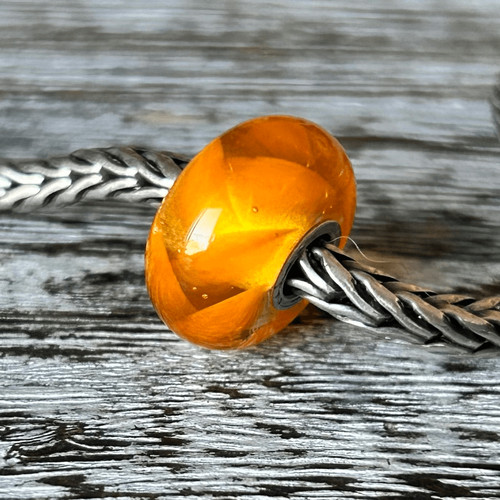 Trollbeads treccia arancione - treccia,