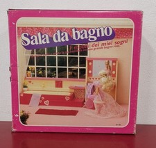 BARBIE Sala Da Bagno Bathroom Anni 80 Mattel