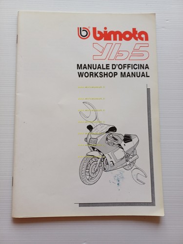 Bimota yb5 1986 - yb5, manuale