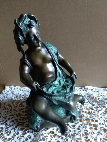 Antico bronzo firmato - antico,