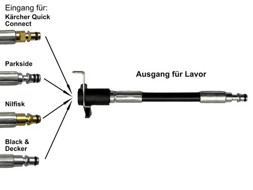 Adattatore per tubo kärcher - tubo,