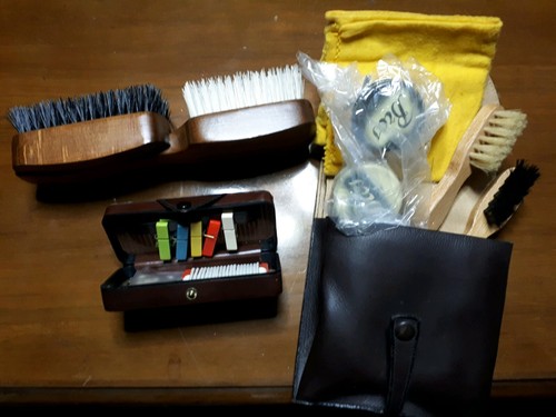 Set toilet vintage spazzole