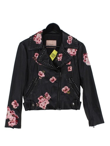Giacca moto twinset nera - giacca,