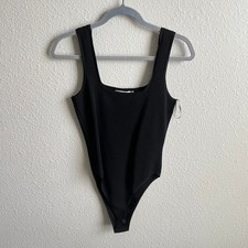 Body donna Zara nero in maglia