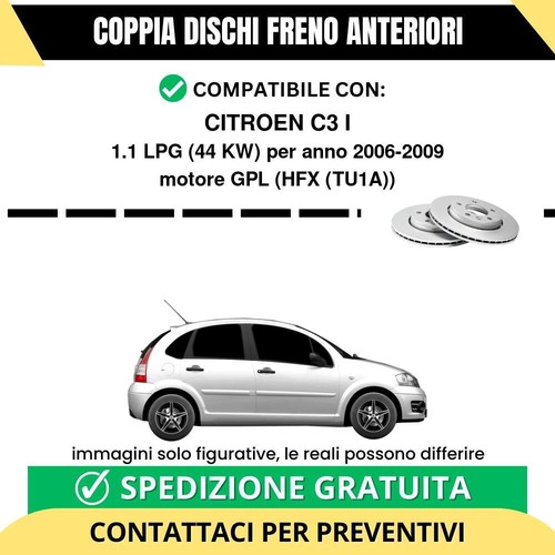 Coppia dischi freno anteriori - freno,