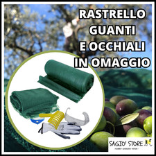 RETE TELO ROTOLO RACCOLTA OLIVE ANTISPINA RESISTENTE ANTISTRAPPO FRUTTA NOCI
