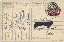 POSTA MILITARE "47^DIVISIONE"-5°GENIO 24°CORPO D'ARMATA-CENSURA "4°BERSAGLIERI"