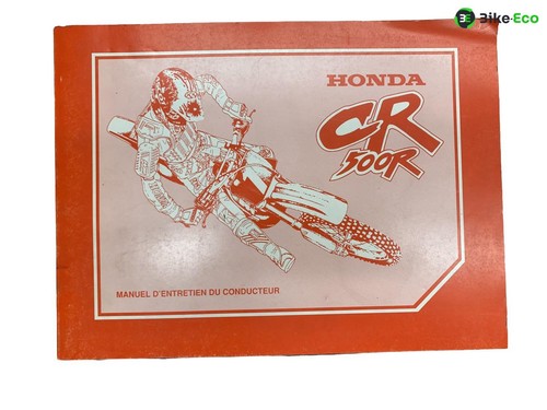 Manuel utilisation honda - manuel, cr