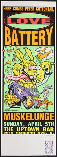Love battery muscleunge - love, poster