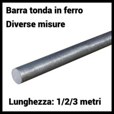 Barra tonda in ferro pieno tondino profilo tondo tondini di (diverse misure)