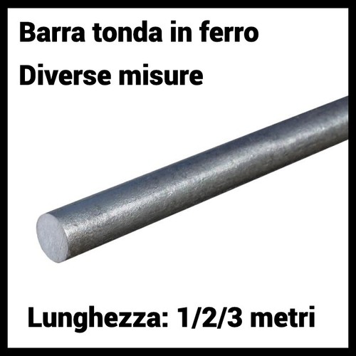 Barra tonda ferro pieno - tonda,