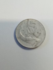 moneta da lire 5 del 1951