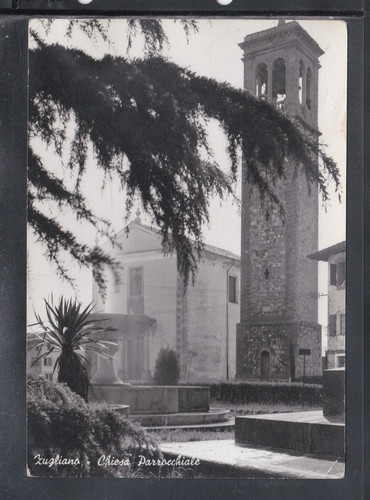 Cartolina zugliano chiesa - cartolina,