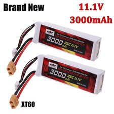 2 pezzi batteria LiPo 11,1 V